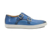 Double Monk Strap Leather Sneaker