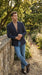 Men’s Double Breasted Navy Blue Pinstripe Blazer – Stripe Sport Coat Jacket