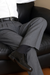 Mens Double Pleated Trousers - Double Pleated Dress Pants - Slacks Cambridge