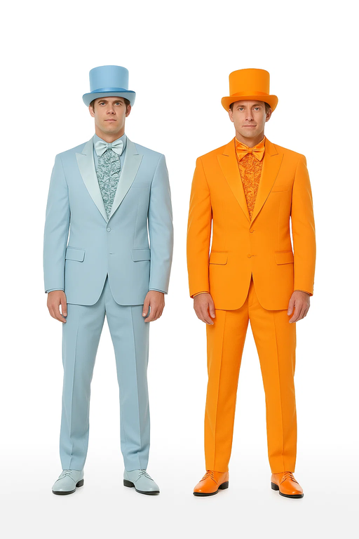 Dumb N Dumber Blue Suit - (Good Quality Not Cheap Like Other Sites)