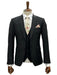 Effetti Suit Designer - 2 button Notch Lapel slim fit EF2N+V-8129 BLACK