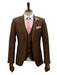 Effetti Suit Designer - 2 button Notch Lapel slim fit EF2N+V-8129 Light Brown Mocca Cappuccino