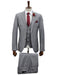 Effetti Suit Designer - 2 button Notch Lapel slim fit EF2N+V-8129 LIGHT GREY