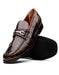 Marco Di Milano Hugo Men's Shoes Brown Stylish Exotic Alligator Horsebit Loafers