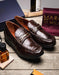 Marco Di Milano Hugo Men's Shoes Brown Stylish Exotic Alligator Horsebit Loafers