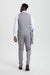 Men's Vested One Button Peak Lapel Stacy Adams Designer Suit in Light Grey