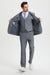 Men's Two Button Vested Stacy Adams Basic Designer Suit in Grey