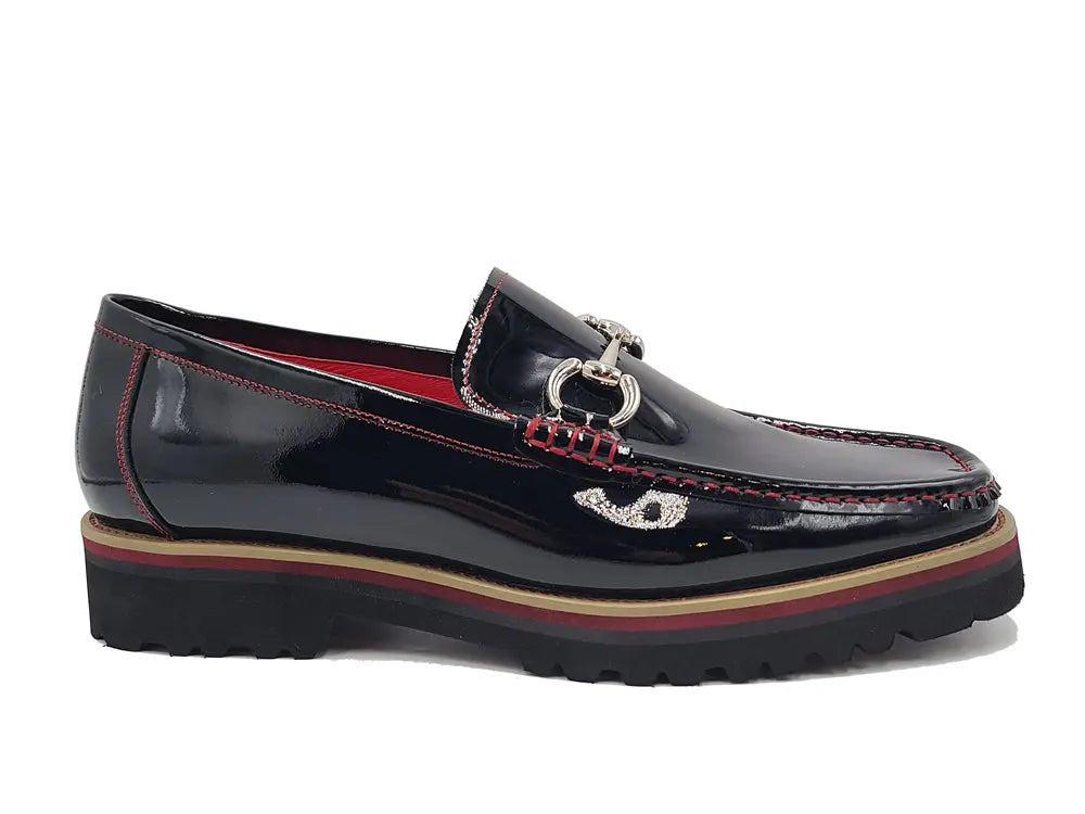 Horse Bit Loafer in Lug Sole - Image 7