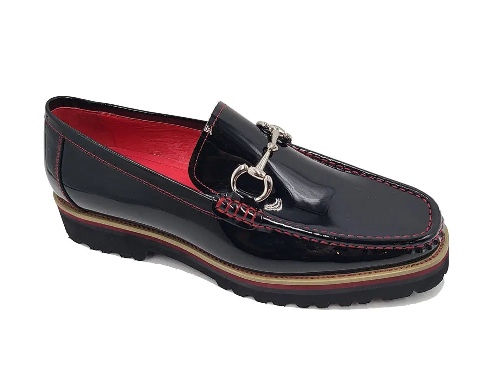 Horse Bit Loafer in Lug Sole - Image 9