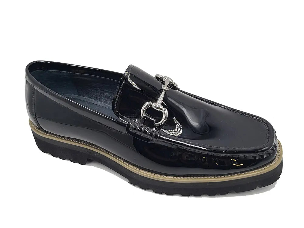Horse Bit Loafer in Lug Sole - Image 14