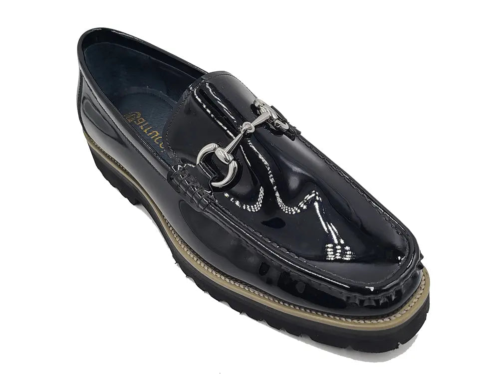 Horse Bit Loafer in Lug Sole - Image 15
