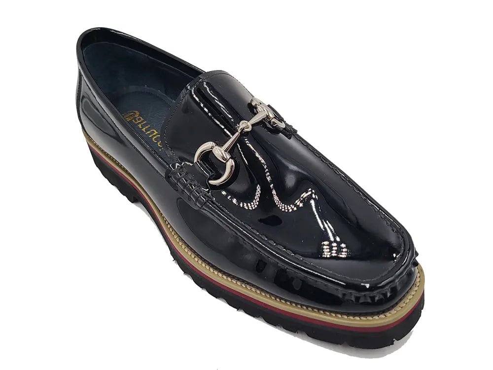 Horse Bit Loafer in Lug Sole - Image 12