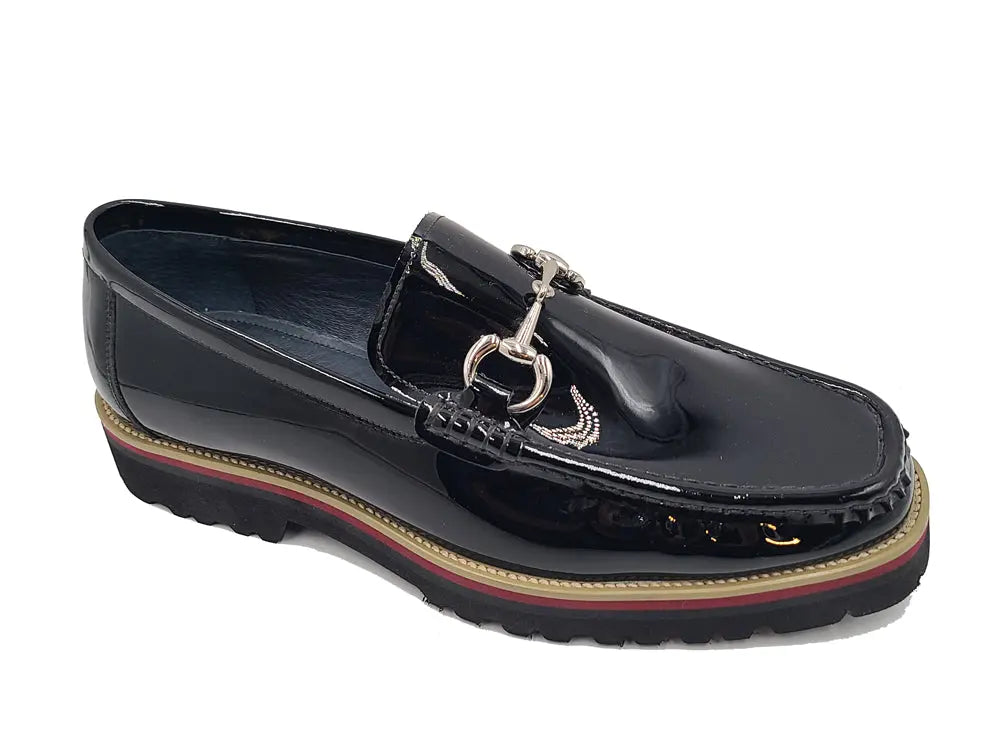 Horse Bit Loafer in Lug Sole - Image 13
