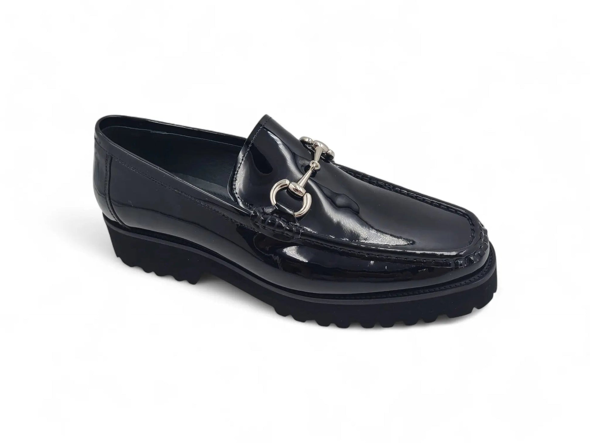 Horse Bit Loafer in Lug Sole - Image 4