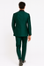 Mens Emerald Green Tuxedo with Black Satin Shawl Lapel – 3 Piece Formal Suit with Vest