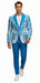 Mens Suit Sky Blue