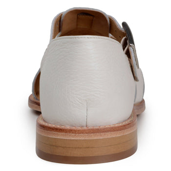Belvedere ELIO in Milk Genuine Ostrich Leather
