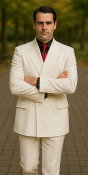 Elvis Presley White Coat Long Sleeves - Image 3