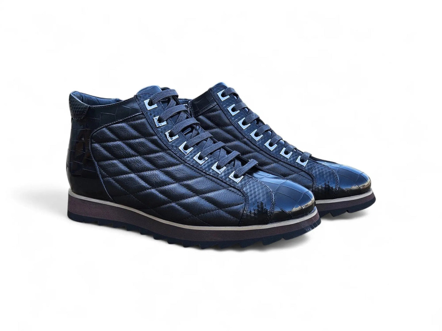 Embossed Alligator High Top - Image 13