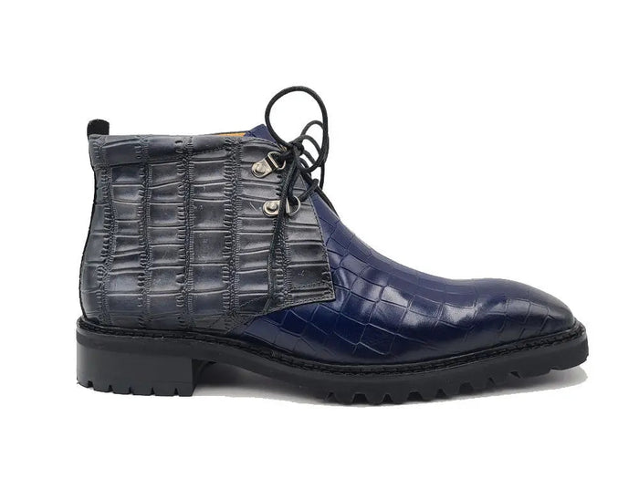 Embossed Chukka Boot Lug Sole - Image 4