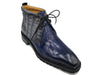 Carrucci Embossed Chukka Boot Lug Sole