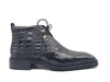 Carrucci Embossed Chukka Boot Lug Sole