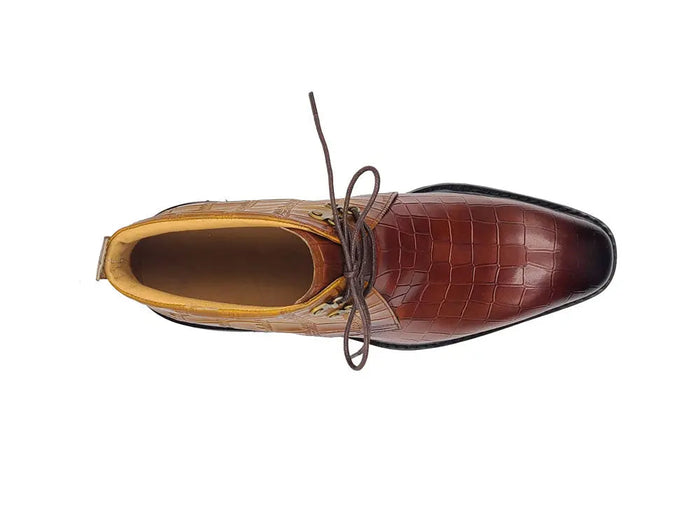 Embossed Chukka Boot Lug Sole - Image 3