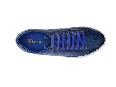 Embossed Leather Fashion Sneaker - Image 5