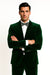 Men’s Emerald Green Velvet Suits – Slim Fit Tuxedo for Weddings, Prom, and Red Carpet Events