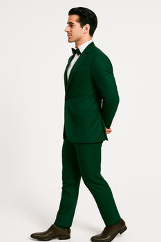 Emerald Green-4pc-prom-wedding-tux - Image 5