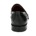 Belvedere Espada Black Ostrich Quill Penny Loafer for Men