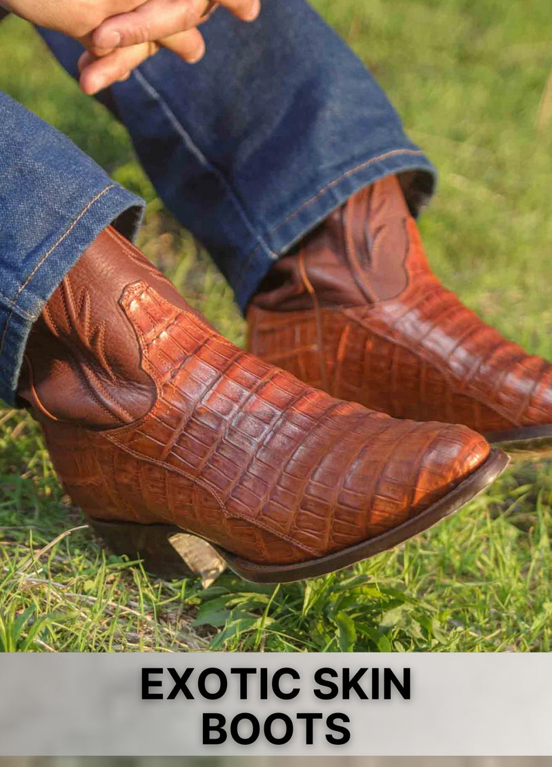 Exotic Skin Boots