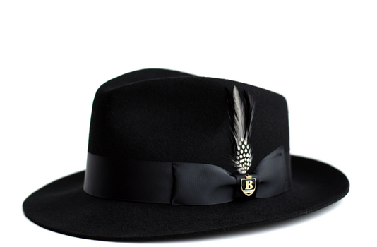 Bruno Capelo New Yorker Collection Grey/Black Hat