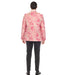 Men’s Drake Fuchsia Floral Tuxedo Blazer – Slim Fit Peak Lapel 1 Button Prom Dinner Jacket for Weddings & Formal Events