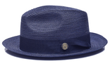Bruno Capelo Francesco Collection Navy Blue Hat