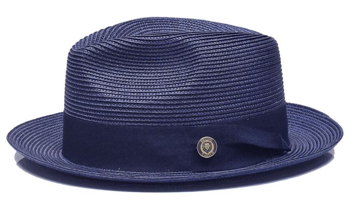 Bruno Capelo Francesco Collection Navy Blue Hat