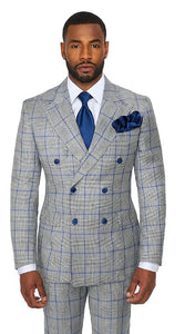 ROSSI MAN DOUBLE BREASTED SUIT ARTHUR RM2322