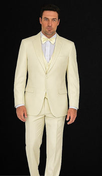 Mens Vested 2 Button Classic Tuxedo in Iory