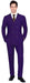 Mens Purple Suit - Double Breasted Suit - 1920s Suit - Mardi Gras Suit