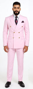 Light Pink Double Breasted Sport Coat