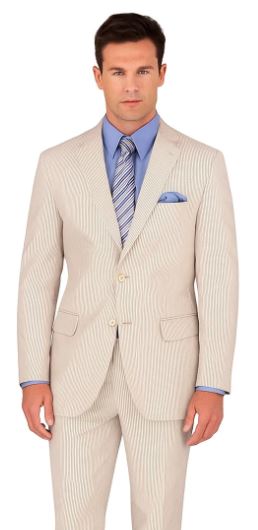 Tan Pinstripe