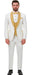 White and Gold Suit