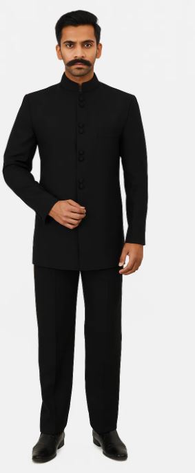 black-8-button-mandarin-banded-collar-nehru-style-suit