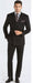1920s Mens Suit - 1920s Mens Outfit - 1920s  costume  Bold Pinstripe Wide Suit in Black