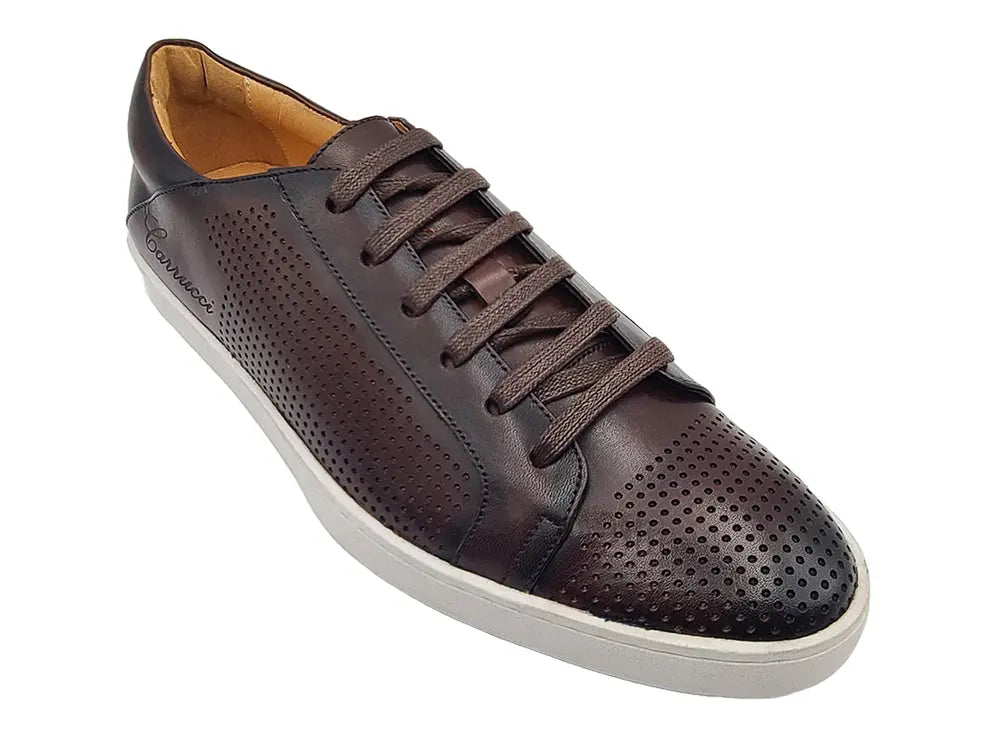 Fashion Lace-up Leather Sneaker - Image 4