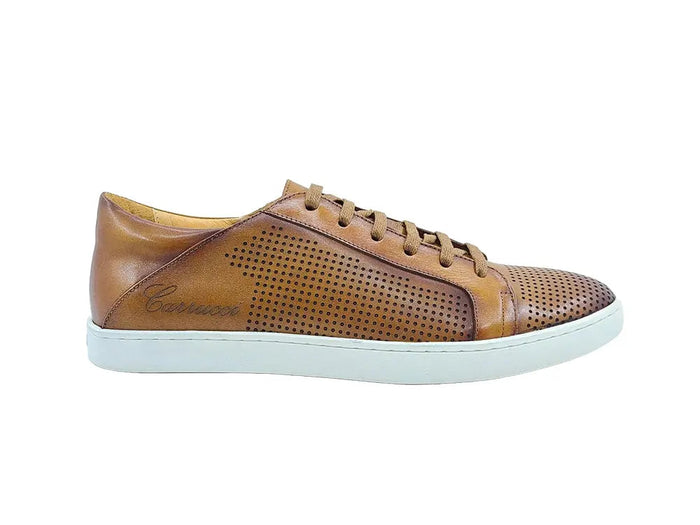 Fashion Lace-up Leather Sneaker - Image 10