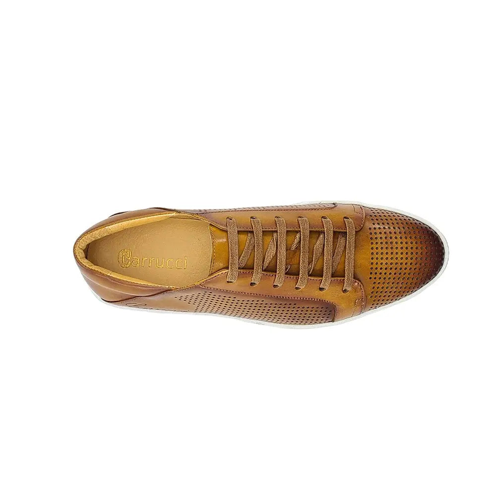 Fashion Lace-up Leather Sneaker - Image 12