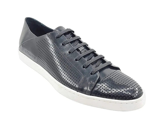 Fashion Lace-up Leather Sneaker - Image 14