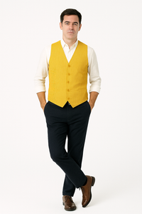 Men's Dark Navy Blue and White Stripe ~ Pinstripe Seersucker Sear sucker suit Vest Set