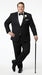 Groomsmen Package Deal Vest & Pants Slacks + Shirt & Tie Set (no Jacket) Black